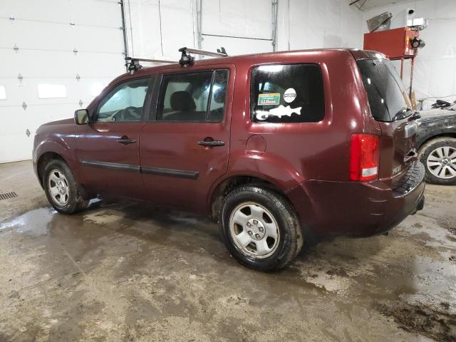 Image 2 of 2013 HONDA PILOT LX 2013 with VIN 5FNYF4H20DB074962