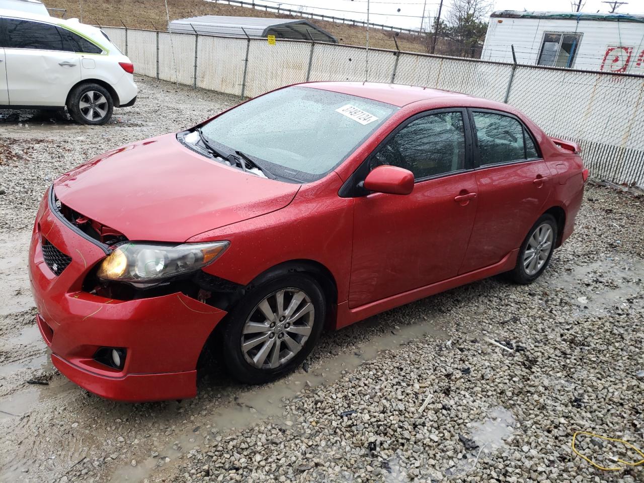 Image 1 of 2010 TOYOTA COROLLA BASE 2010 with VIN 2T1BU4EE0AC292720