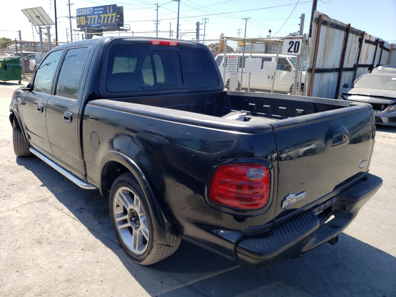 Изображение 2 2002 FORD F150 SUPERCREW HARLEY DAVIDSON 2002 с VIN 1FTRW07332KD37453