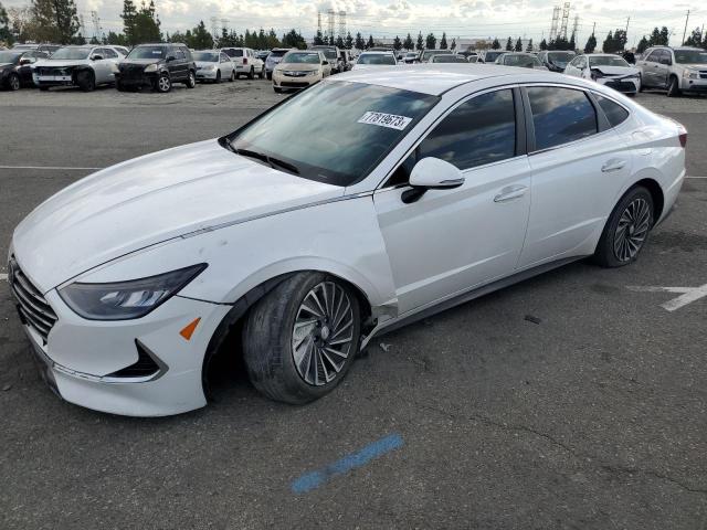 Изображение 1 2021 HYUNDAI SONATA HYBRID 2021 с VIN KMHL34JJ7MA032300
