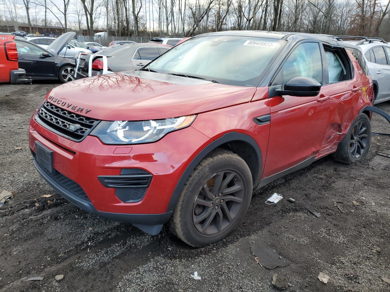 Image 1 of 2016 LAND ROVER DISCOVERY SPORT SE 2016 with VIN SALCP2BG1GH590311