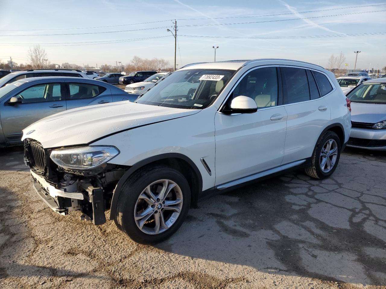 Obraz 1 z 2021 BMW X3 XDRIVE30I 2021 z VIN 5UXTY5C09M9H72658