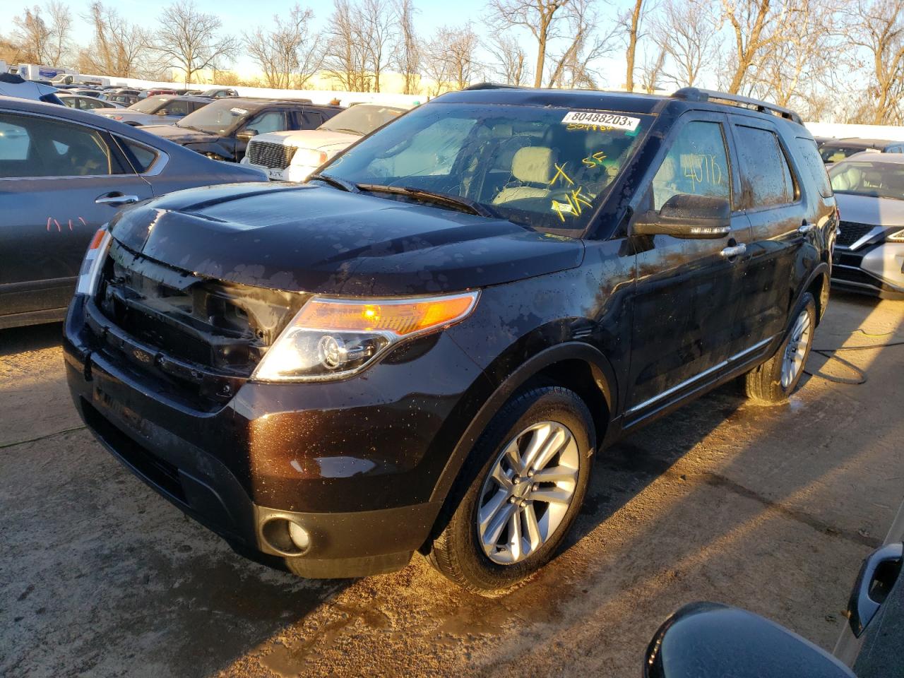 Obraz 1 z 2014 FORD EXPLORER XLT 2014 z VIN 1FM5K8D82EGA27547