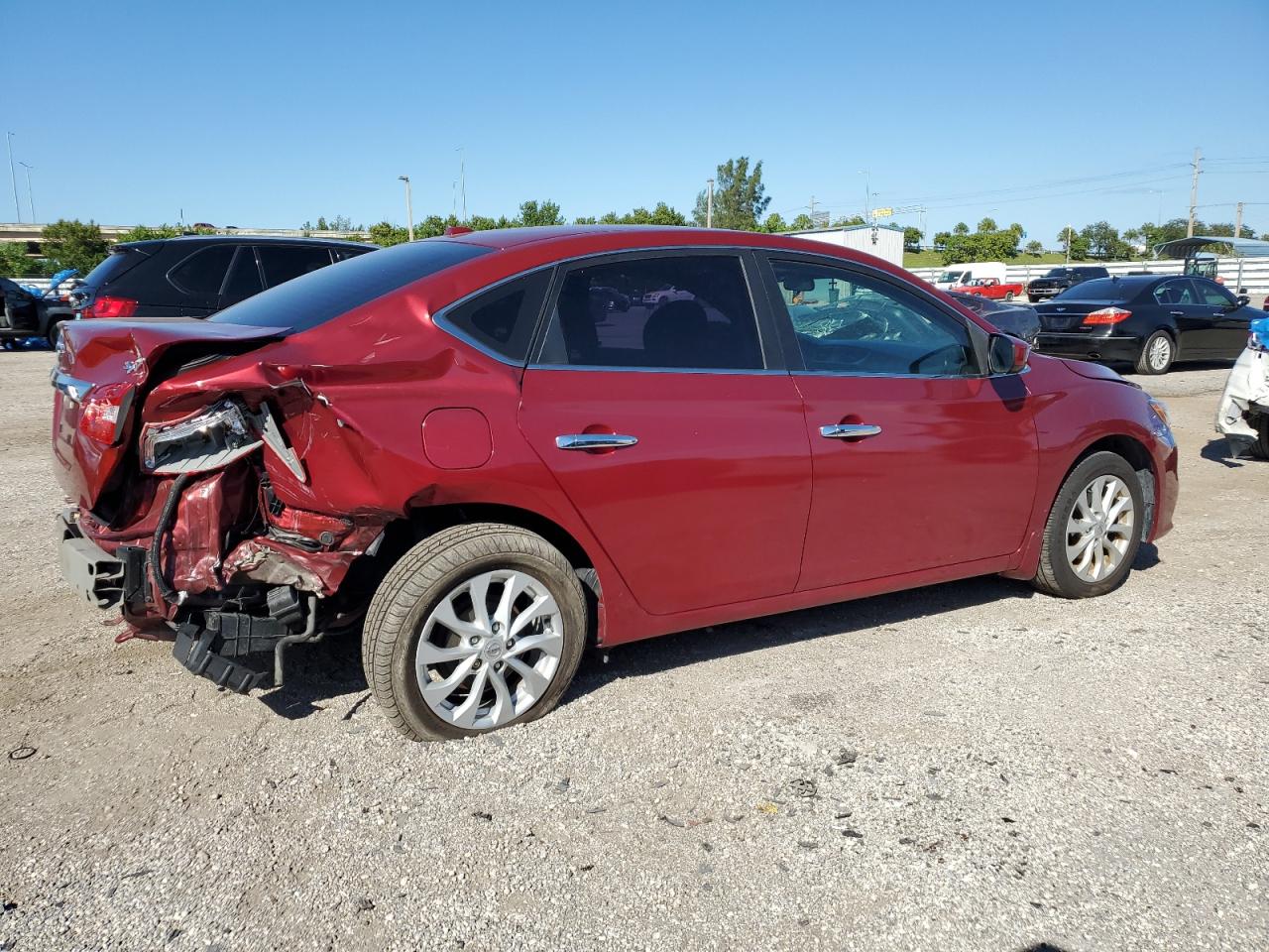 Image 3 of 2019 NISSAN SENTRA S 2019 with VIN 3N1AB7AP2KY393983