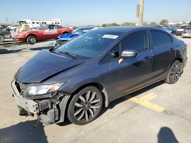 Изображение 1 2015 HONDA CIVIC EXL 2015 с VIN 2HGFB2F9XFH537373