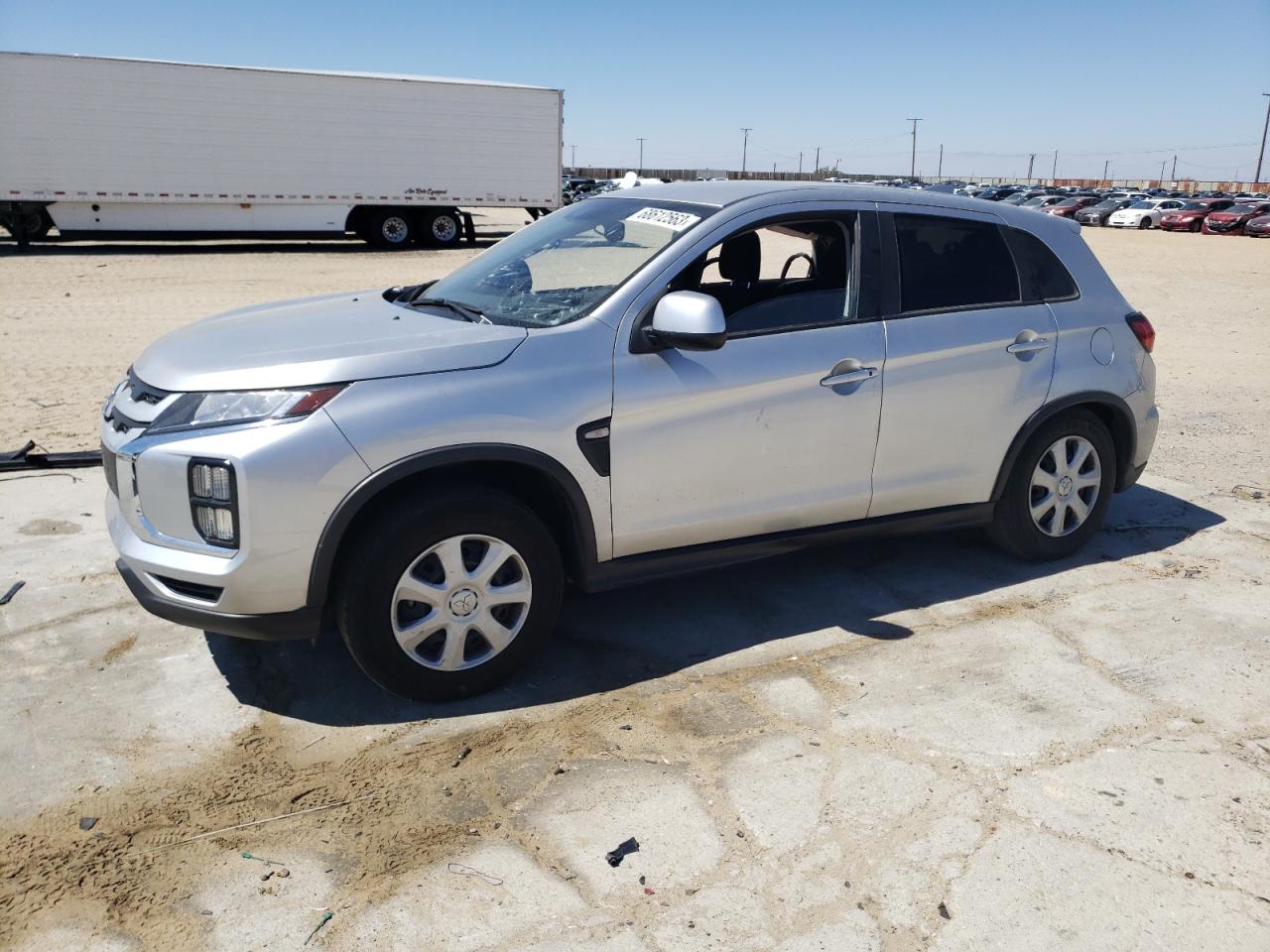 Image 1 of 2021 MITSUBISHI OUTLANDER SPORT ES 2021 with VIN JA4APUAU4MU021290