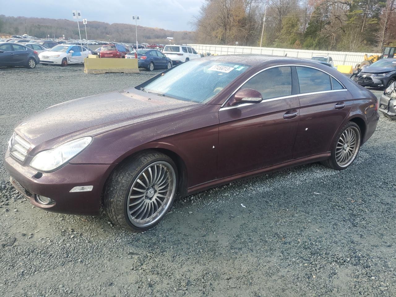 Image 1 of 2007 MERCEDES-BENZ CLS 550 2007 with VIN WDDDJ72X87A101198