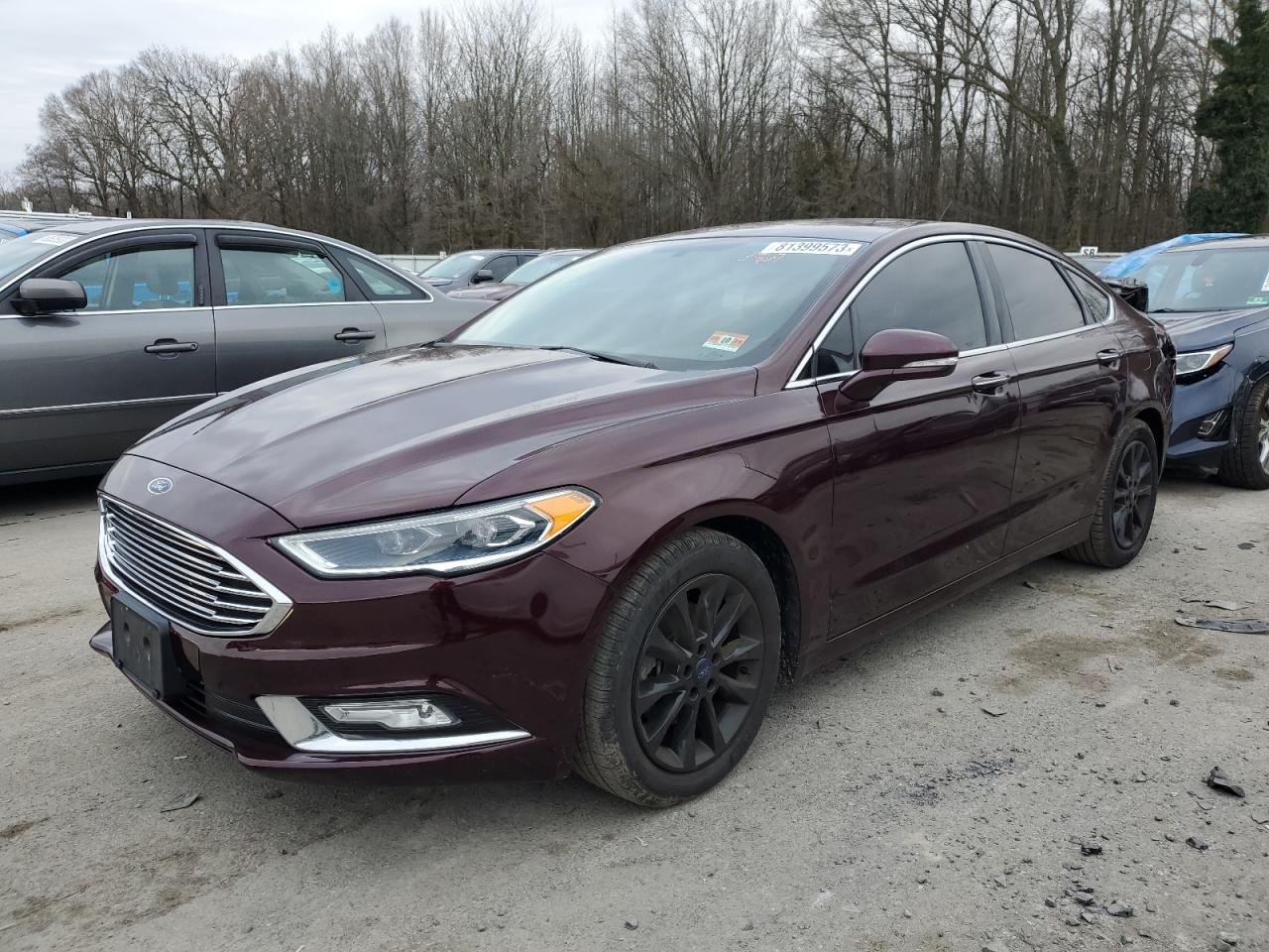Image 1 of 2017 FORD FUSION SE 2017 with VIN 3FA6P0HD5HR346060