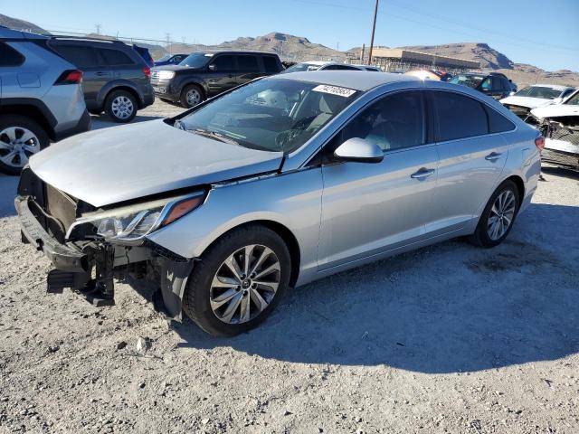 Image 1 of 2016 HYUNDAI SONATA SE 2016 with VIN 5NPE24AF5GH347833