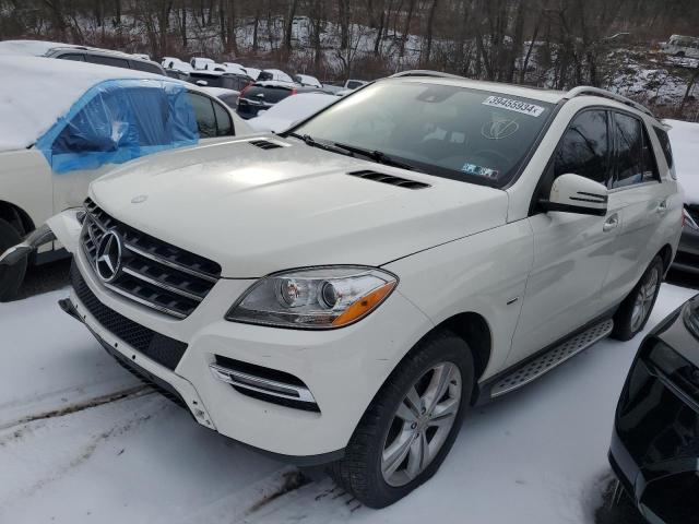 Image 1 of 2012 MERCEDES-BENZ ML 350 4MATIC 2012 with VIN 4JGDA5HB0CA024293