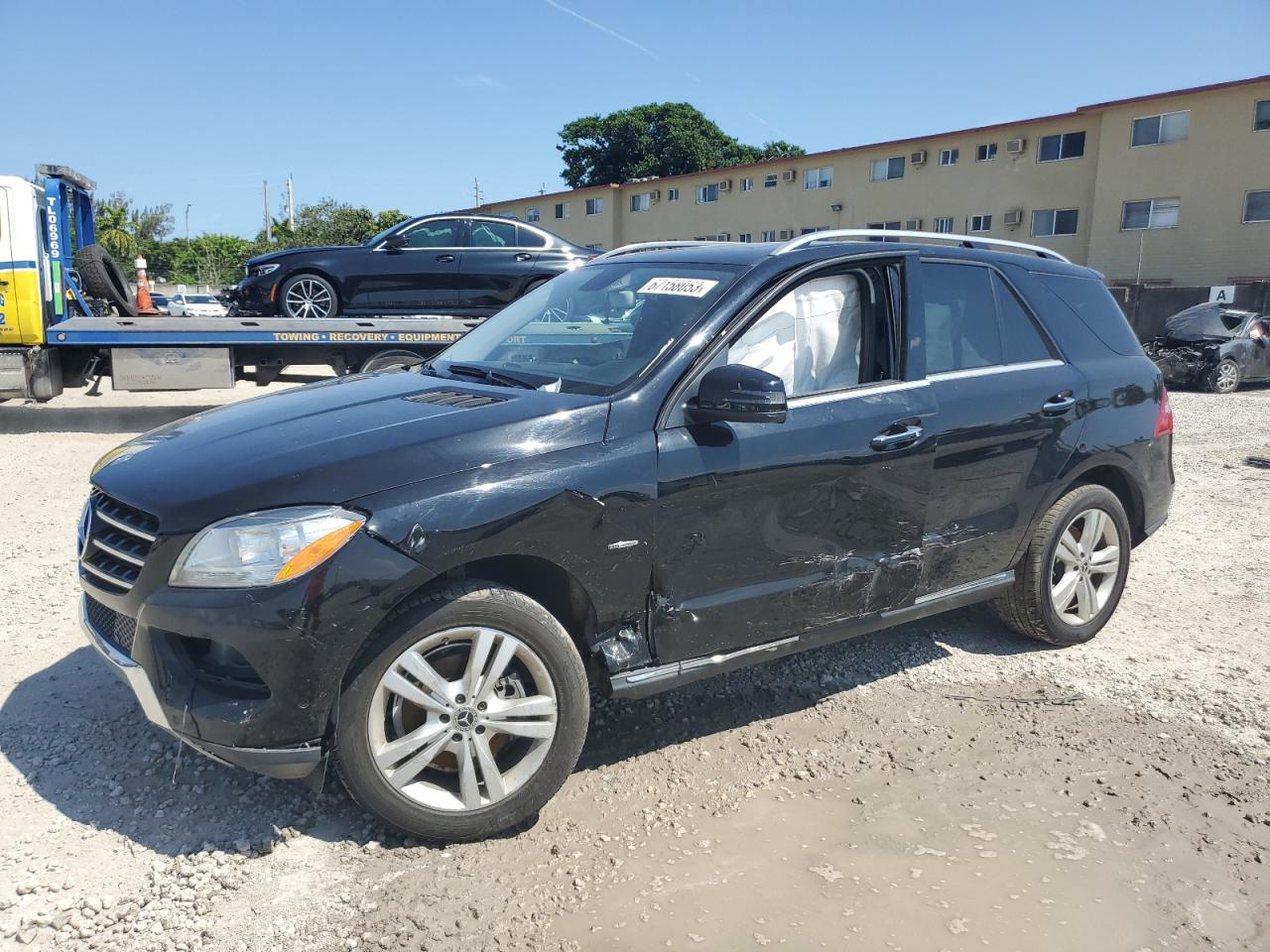 Image 1 of 2012 MERCEDES-BENZ ML 350 BLUETEC 2012 with VIN 4JGDA2EB4CA094897