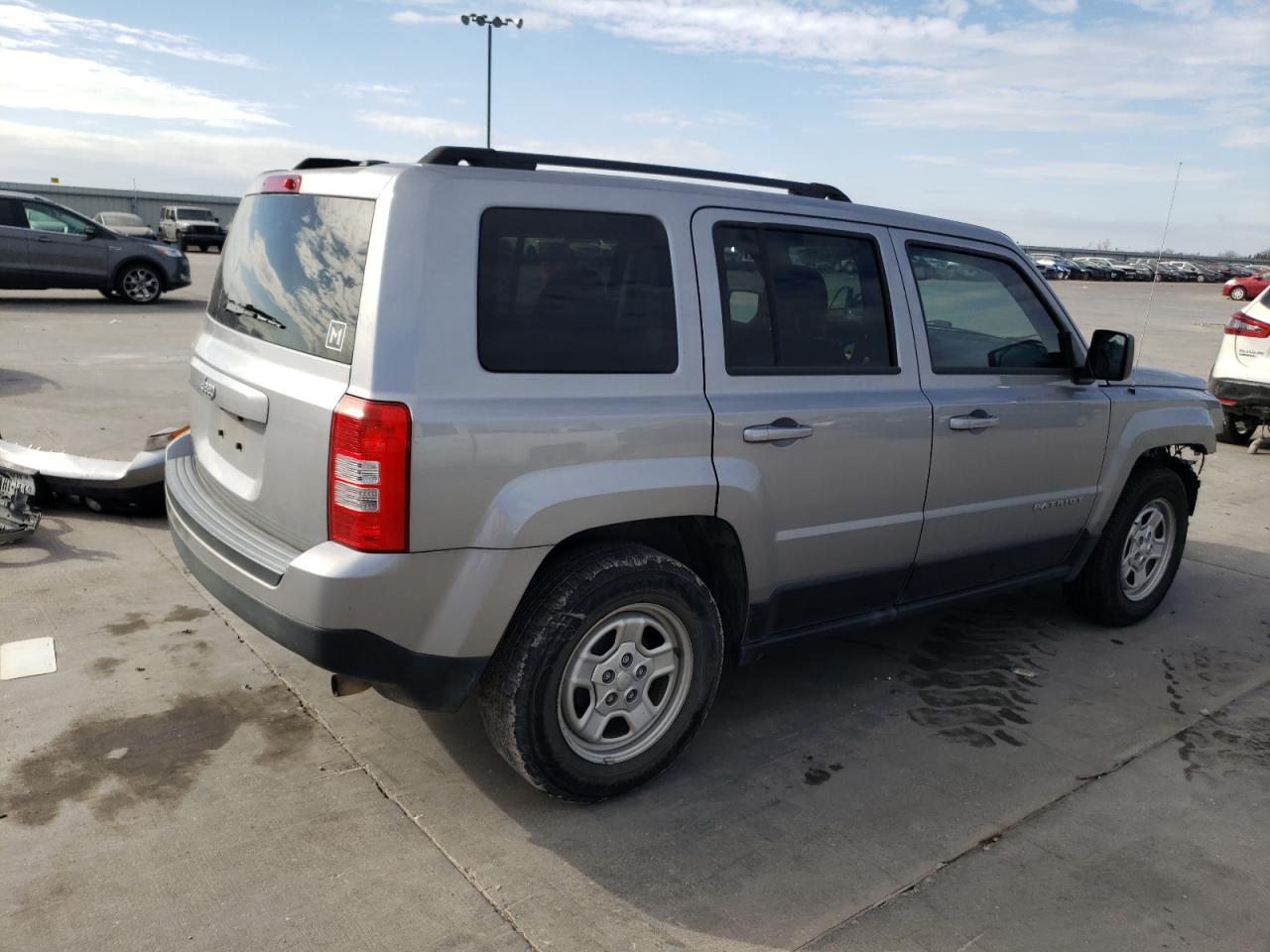 Image 3 of 2016 JEEP PATRIOT SPORT 2016 with VIN 1C4NJPBB5GD507571