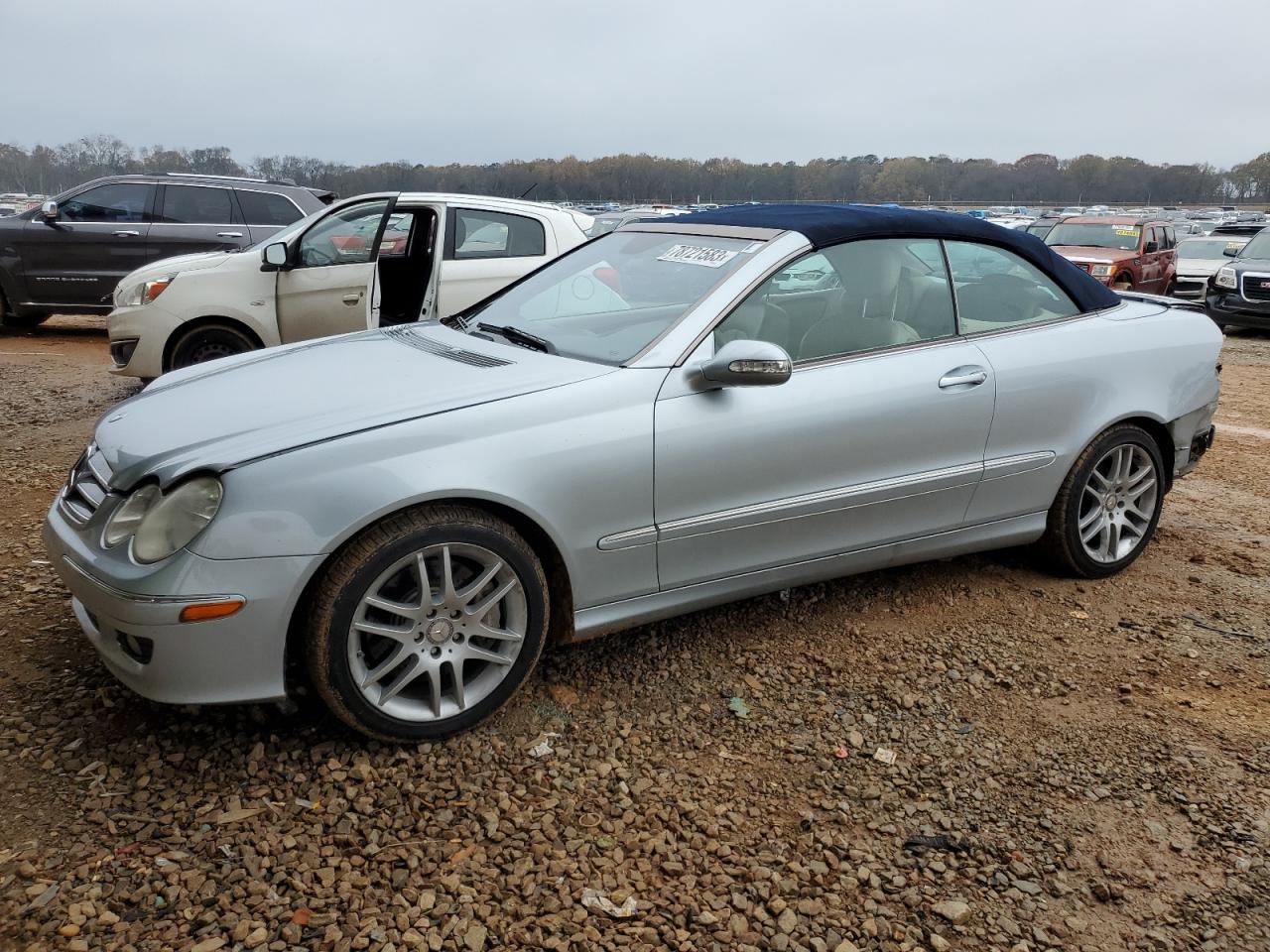 Image 1 of 2008 MERCEDES-BENZ CLK 350 2008 with VIN WDBTK56F78T095746