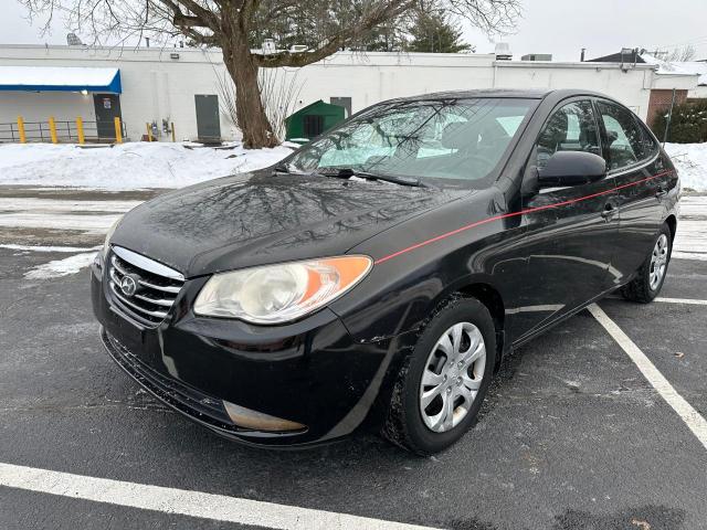 Image 2 of 2010 HYUNDAI ELANTRA BLUE 2010 with VIN KMHDU4AD3AU917387