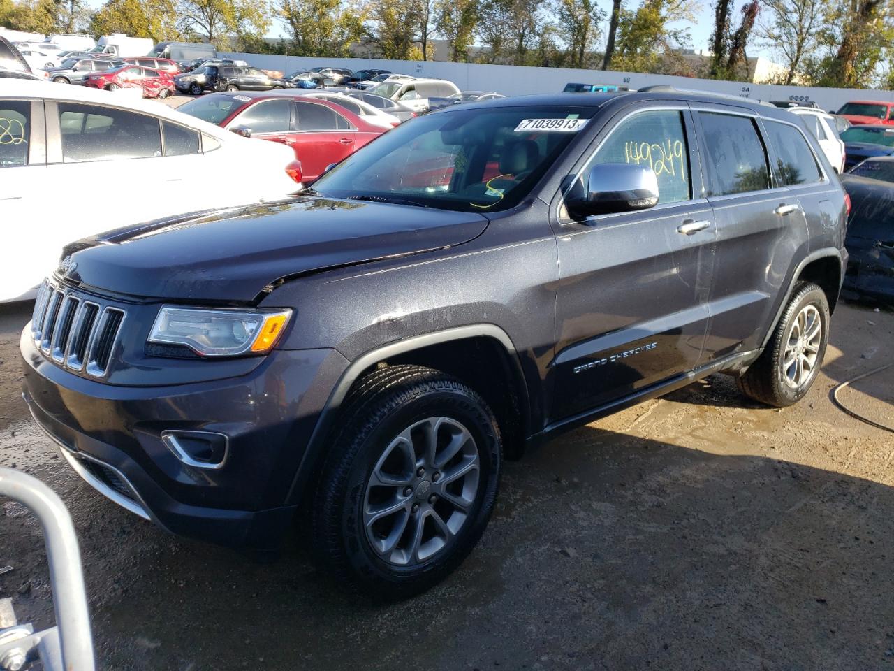Image 1 of 2015 JEEP GRAND CHEROKEE LIMITED 2015 with VIN 1C4RJFBG7FC103313