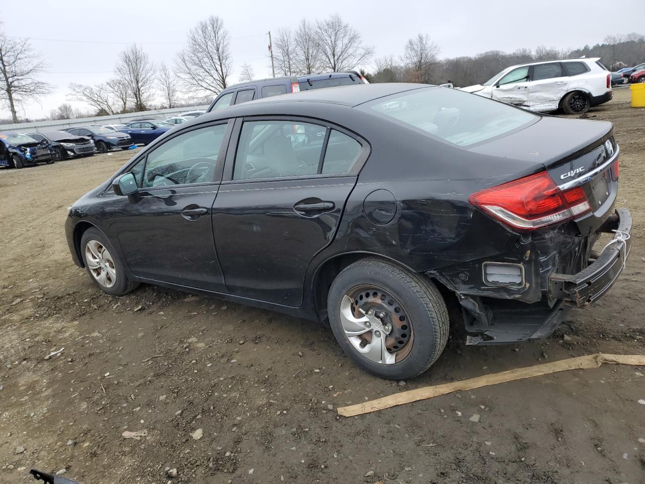 Obraz 2 z 2014 HONDA CIVIC LX 2014 z VIN 19XFB2F54EE252352
