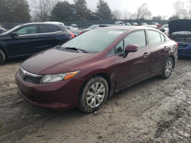Obraz 1 z 2012 HONDA CIVIC LX 2012 z VIN 19XFB2F57CE042731