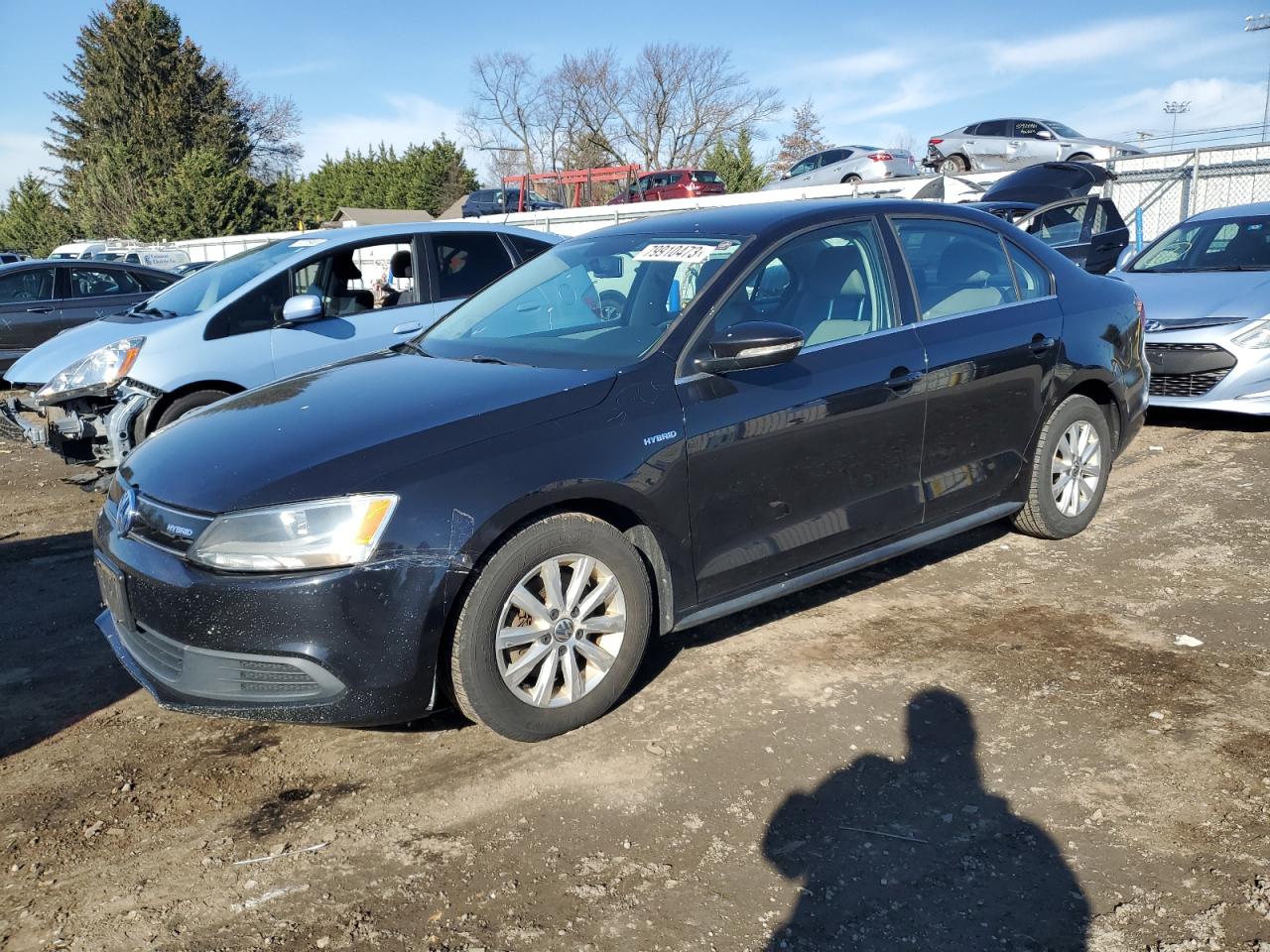 Obraz 1 z 2014 VOLKSWAGEN JETTA HYBRID 2014 z VIN 3VW637AJ4EM274921