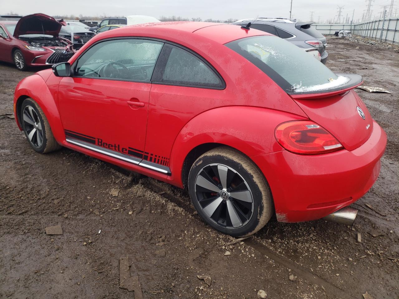 Obraz 2 z 2012 VOLKSWAGEN BEETLE TURBO 2012 z VIN 3VWV67AT7CM646107