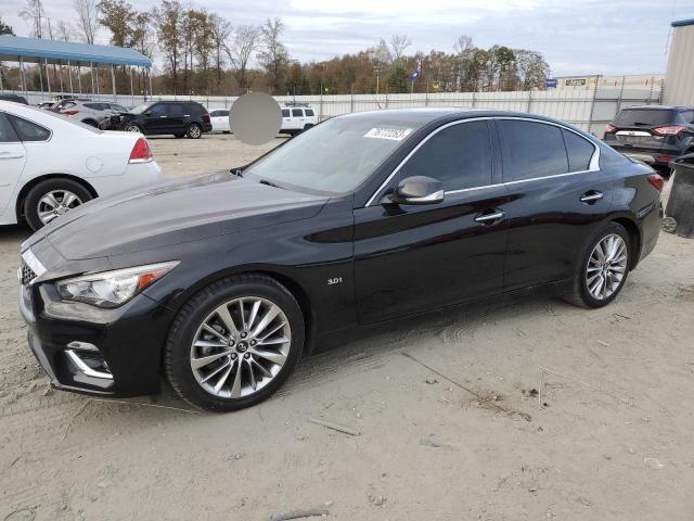 Image 1 of 2018 INFINITI Q50 LUXE 2018 with VIN JN1EV7AP1JM362203