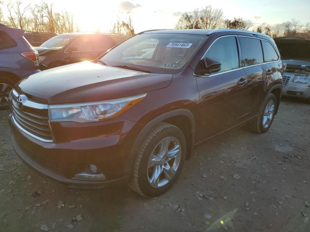 Obraz 2015 TOYOTA HIGHLANDER LIMITED 2015
