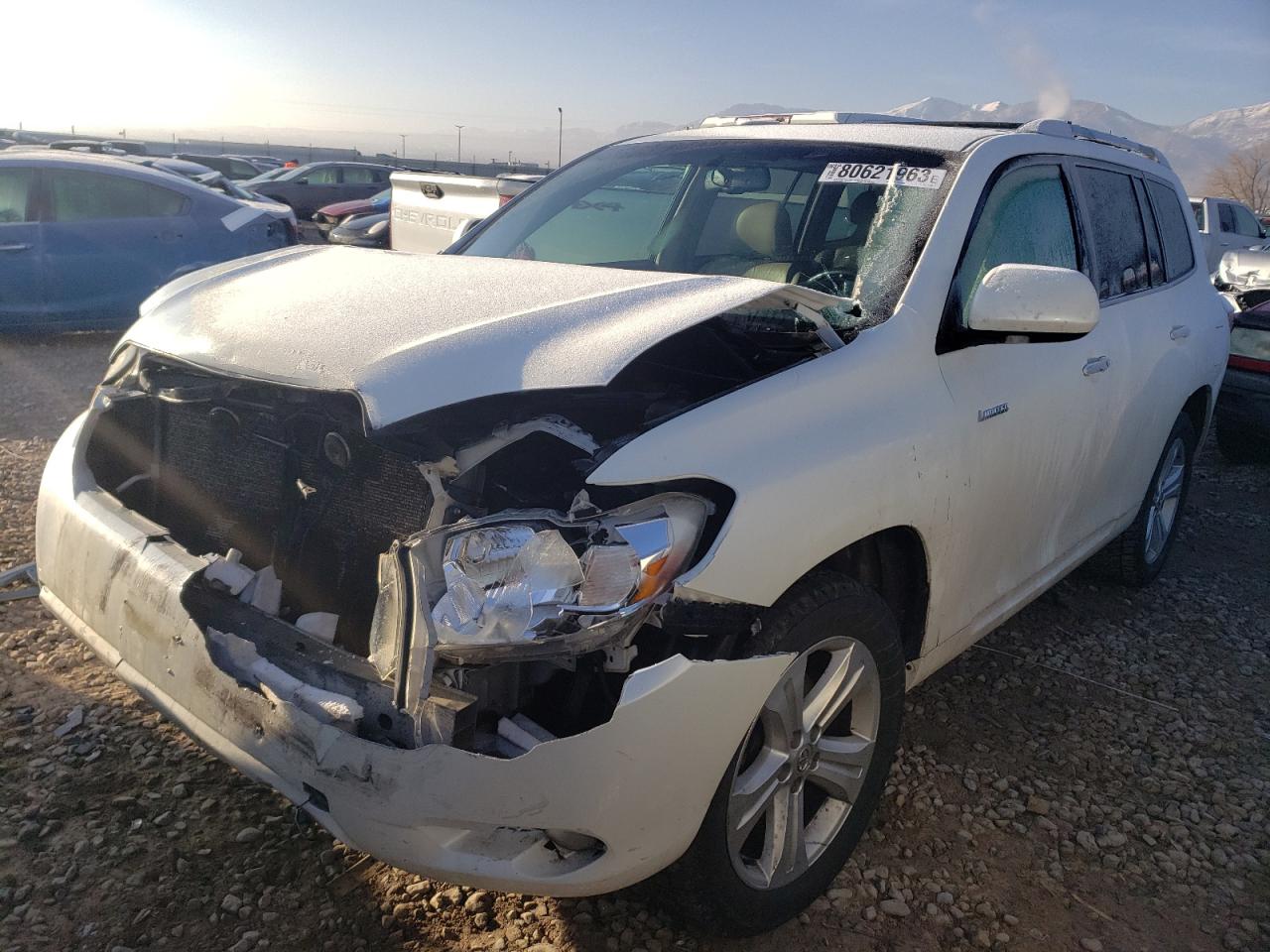 Image 1 of 2009 TOYOTA HIGHLANDER LIMITED 2009 with VIN JTEES42AX92138364