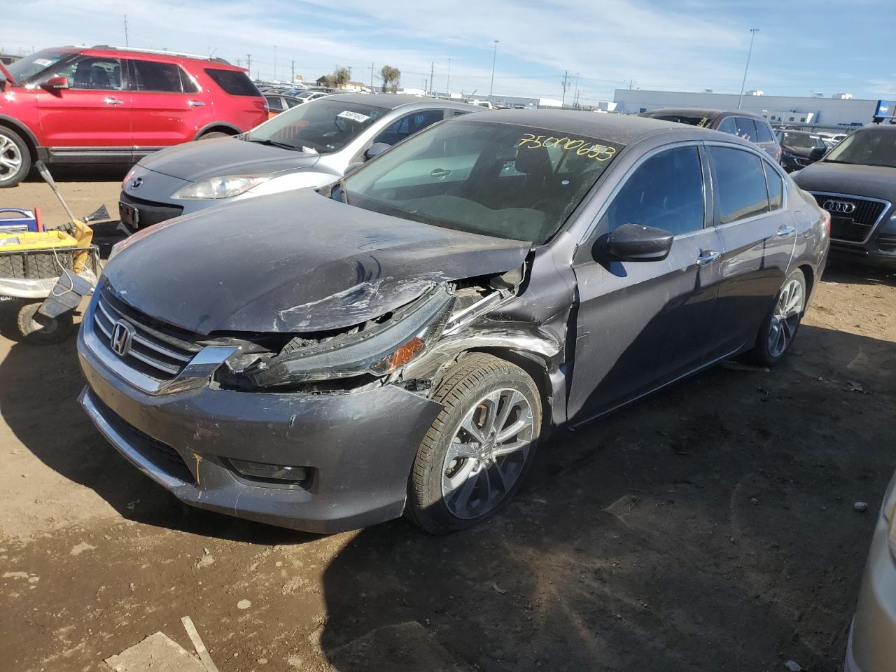 Image 1 of 2014 HONDA ACCORD SPORT 2014 with VIN 1HGCR2F50EA274495