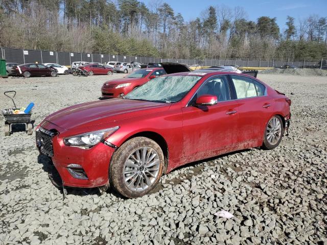 Image 1 of 2023 INFINITI Q50 LUXE 2023 with VIN JN1EV7BRXPM540716