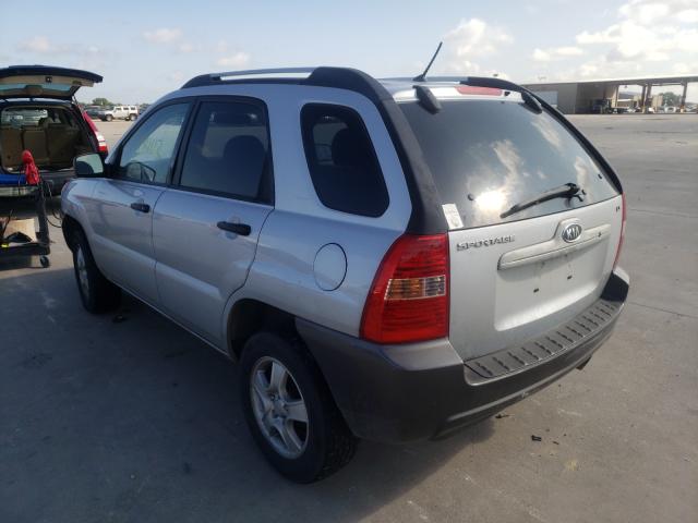Image 3 of 2007 KIA SPORTAGE LX 2007 with VIN KNDJF724077424503