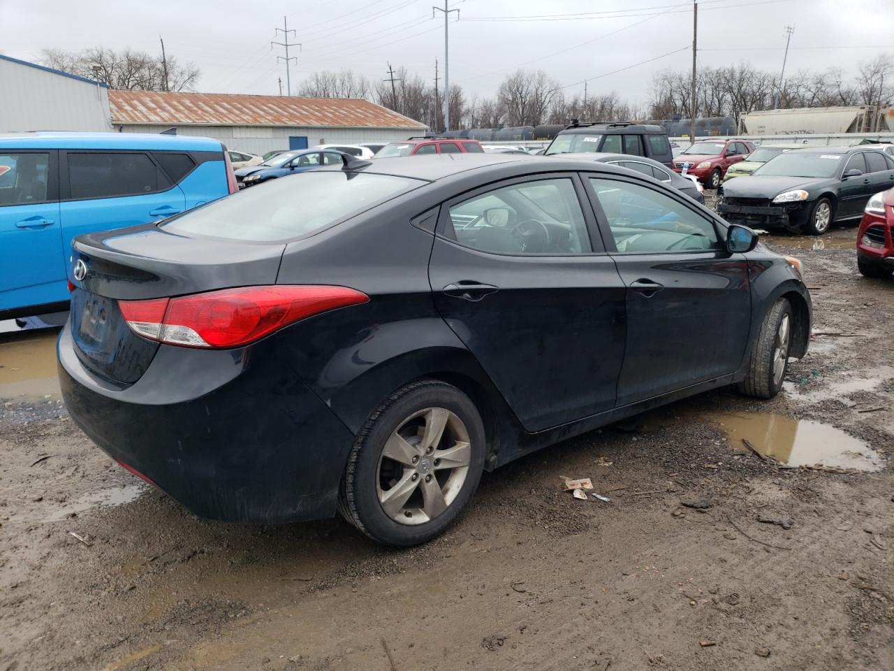 Image 3 of 2013 HYUNDAI ELANTRA GLS 2013 with VIN KMHDH4AE8DU738506