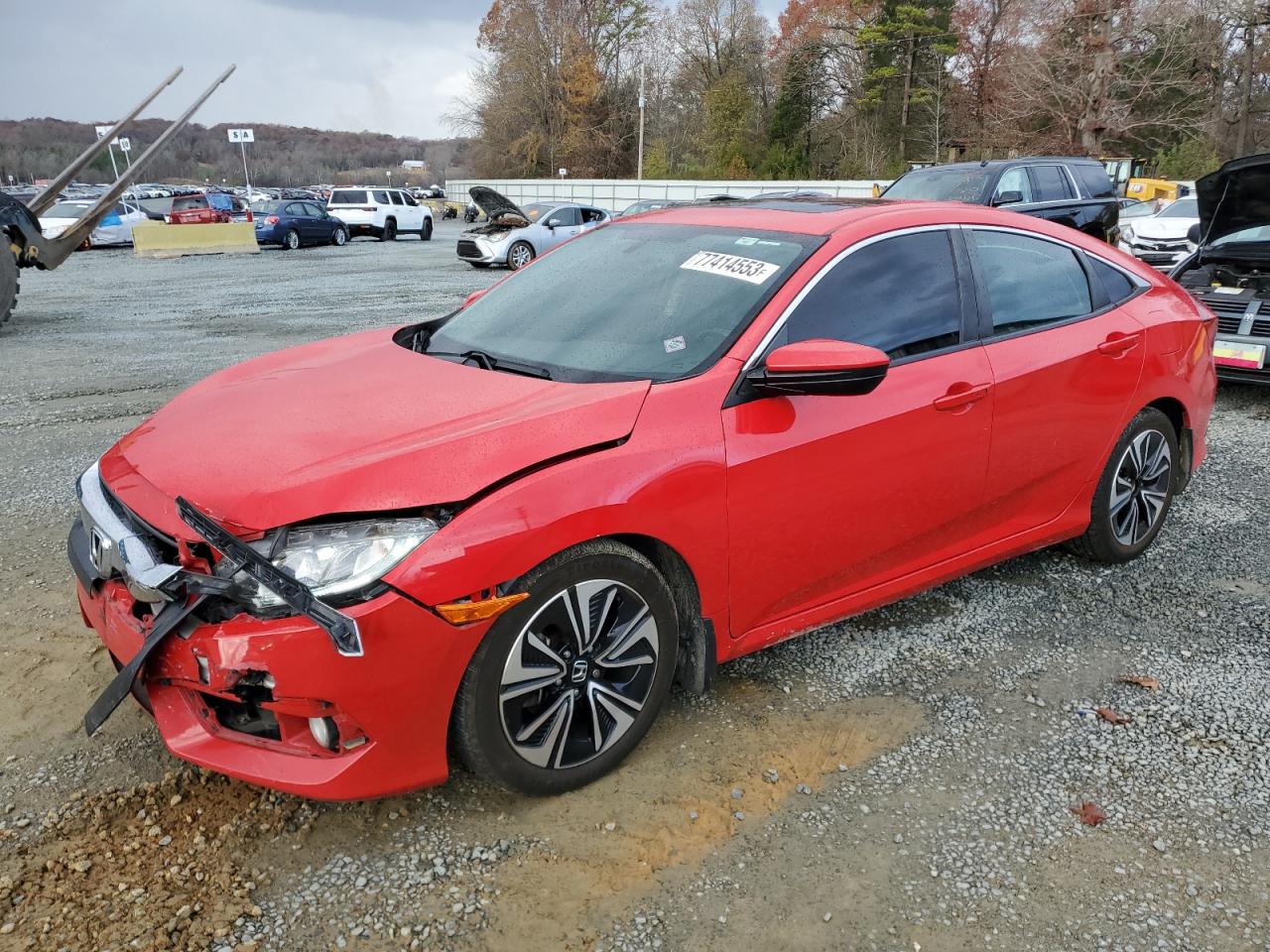 Obraz 1 z 2018 HONDA CIVIC EXL 2018 z VIN JHMFC1F74JX034560