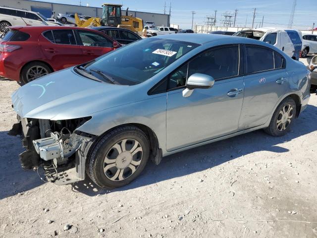 Image 1 of 2014 HONDA CIVIC HYBRID 2014 with VIN 19XFB4F26EE001351