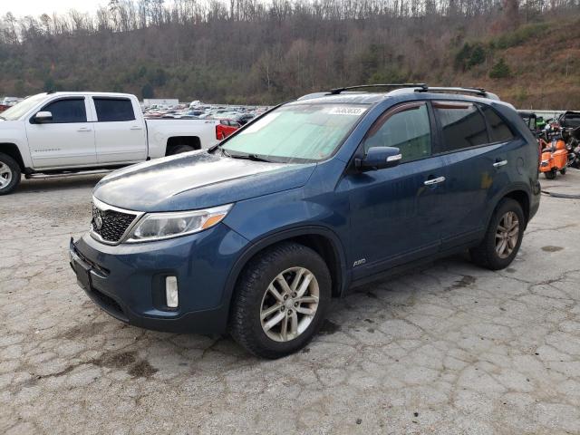 Image 1 of 2014 KIA SORENTO LX 2014 with VIN 5XYKTDA73EG443411