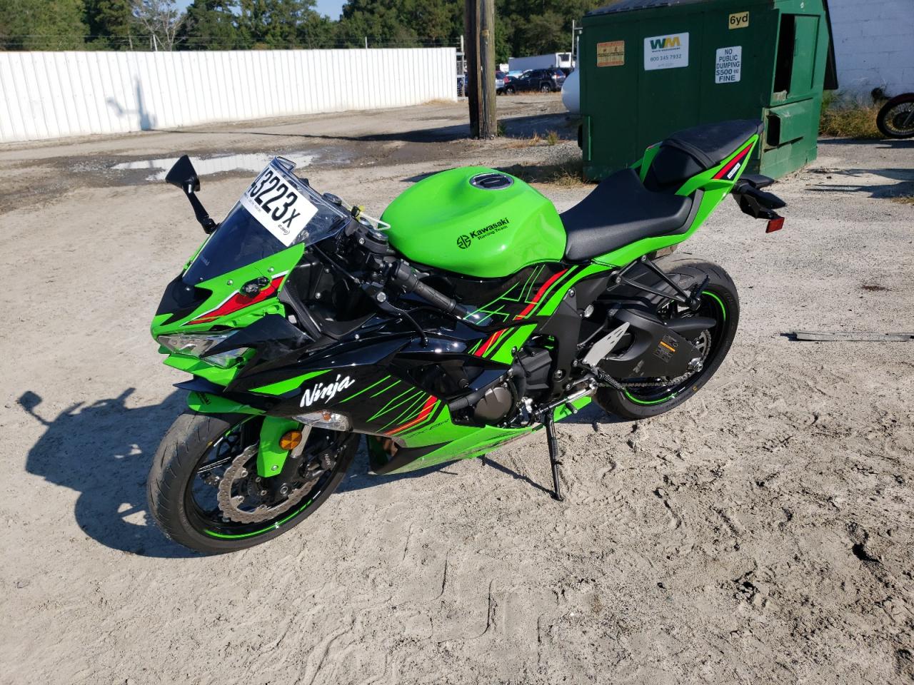 Изображение 2 2023 KAWASAKI ZX636 K 2023 с VIN JKBZXJH16PA018342