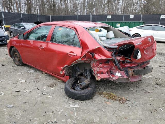 Image 2 of 2010 TOYOTA COROLLA BASE 2010 with VIN 2T1BU4EE0AC520280