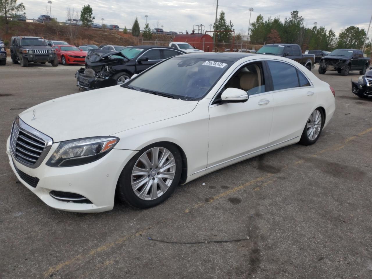 Image 1 of 2014 MERCEDES-BENZ S 550 2014 with VIN WDDUG8CB9EA024751