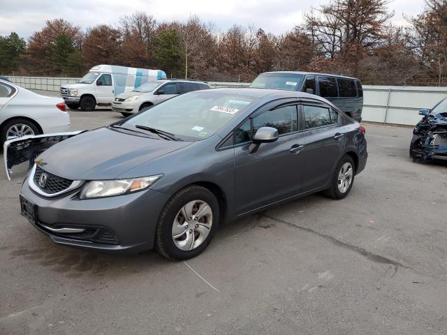 Image 1 of 2013 HONDA CIVIC LX 2013 with VIN 2HGFB2F51DH557392