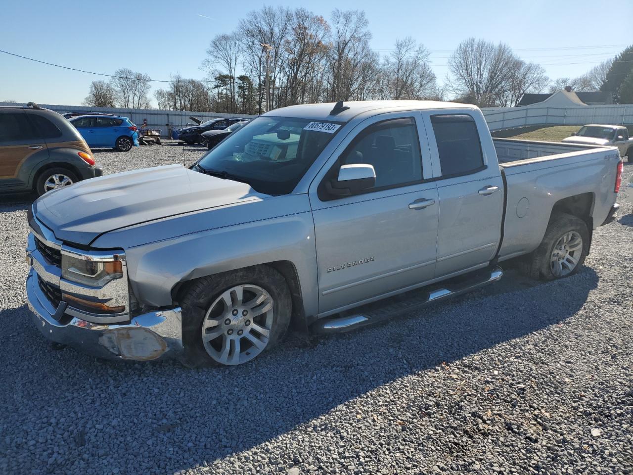 Image 1 of 2018 CHEVROLET SILVERADO K1500 LT 2018 with VIN 1GCVKRECXJZ102264
