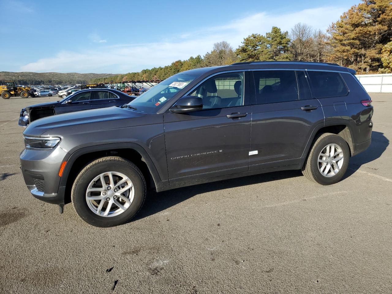 Image 1 of 2021 JEEP GRAND CHEROKEE L LAREDO 2021 with VIN 1C4RJKAG4M8195166