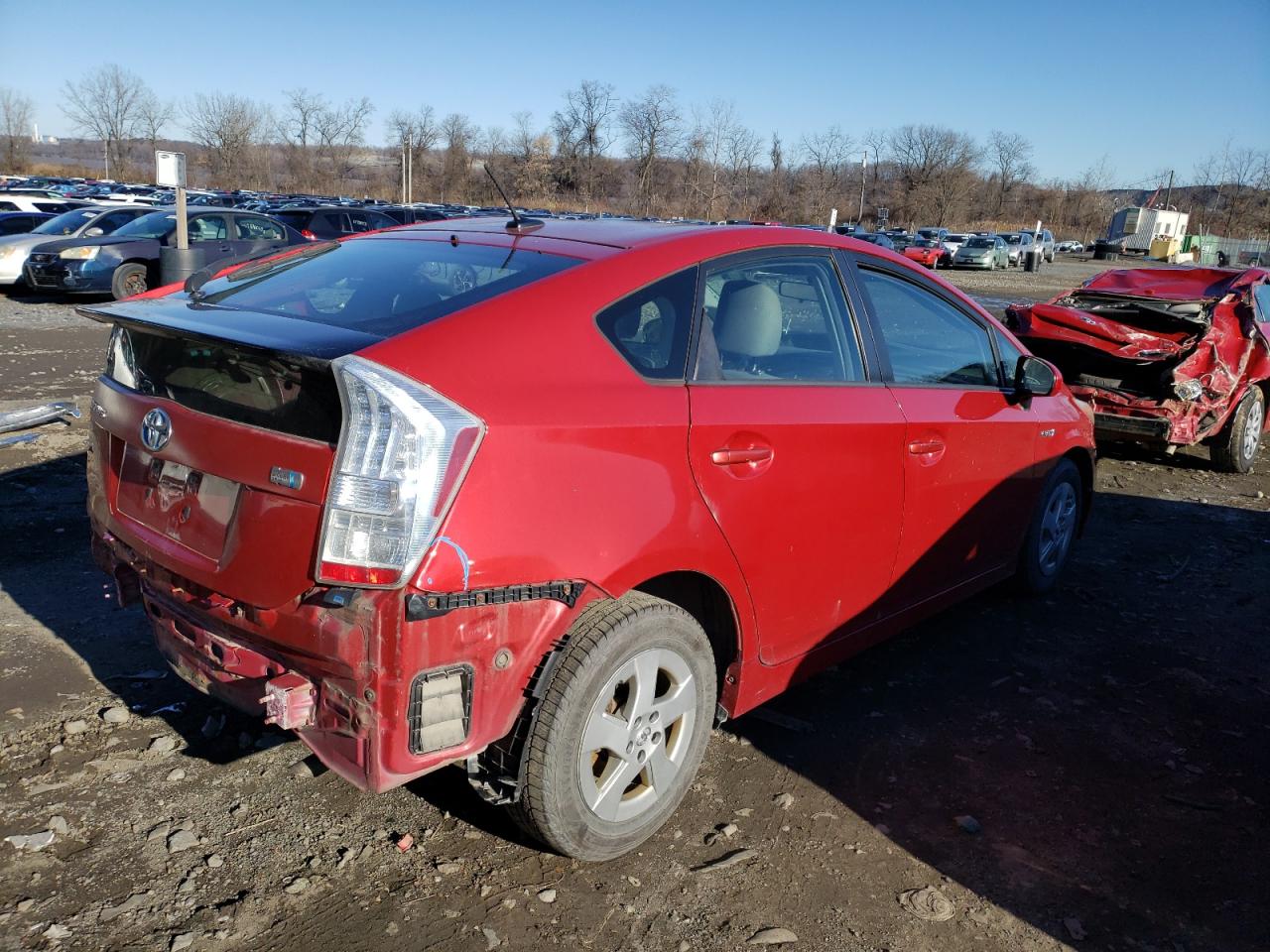 Image 3 of 2010 TOYOTA PRIUS  2010 with VIN JTDKN3DU2A1019329