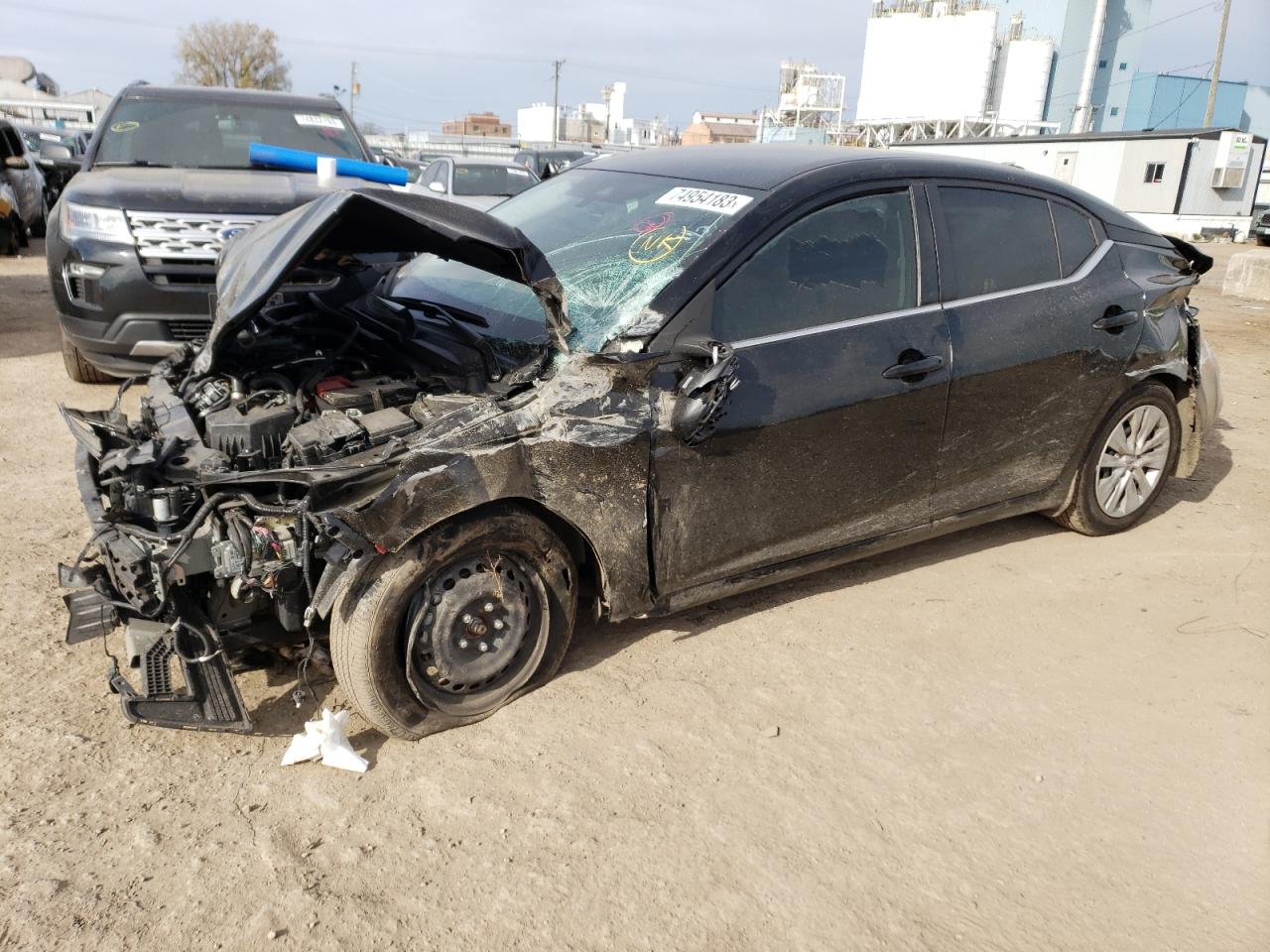 Obraz 1 z 2021 NISSAN SENTRA S 2021 z VIN 3N1AB8BV7MY249982