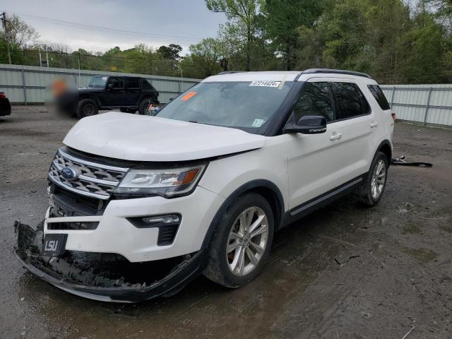 Image 1 of 2018 FORD EXPLORER XLT 2018 with VIN 1FM5K7D83JGC23047