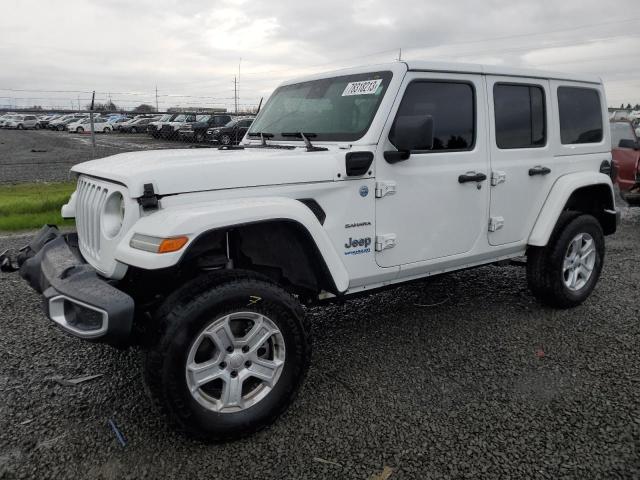 Image 1 of 2021 JEEP WRANGLER UNLIMITED SAHARA 4XE 2021 with VIN 1C4JJXP6XMW658612