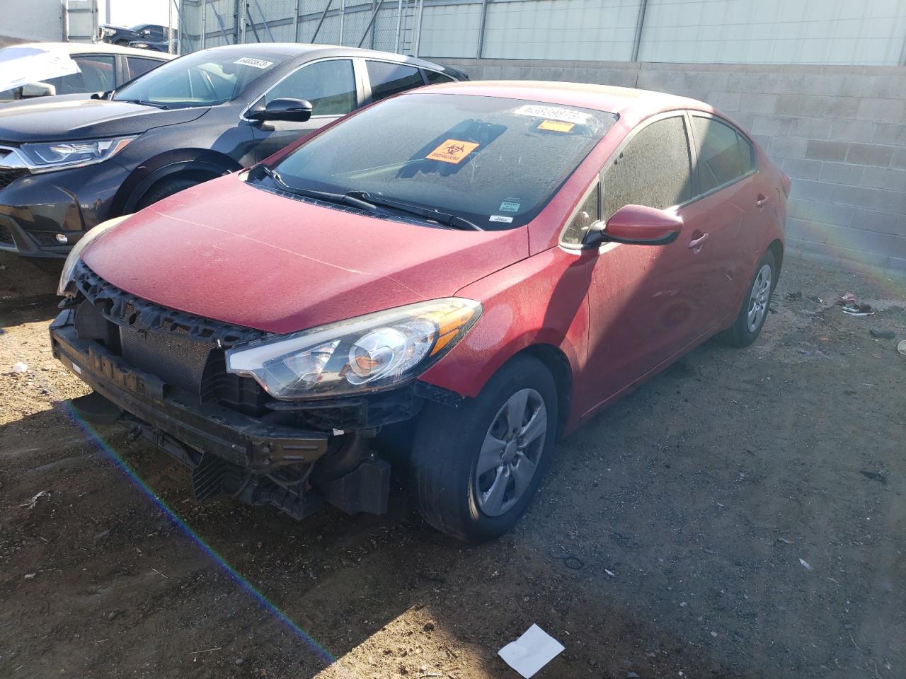 Image 1 of 2016 KIA FORTE LX 2016 with VIN KNAFK4A6XG5578891