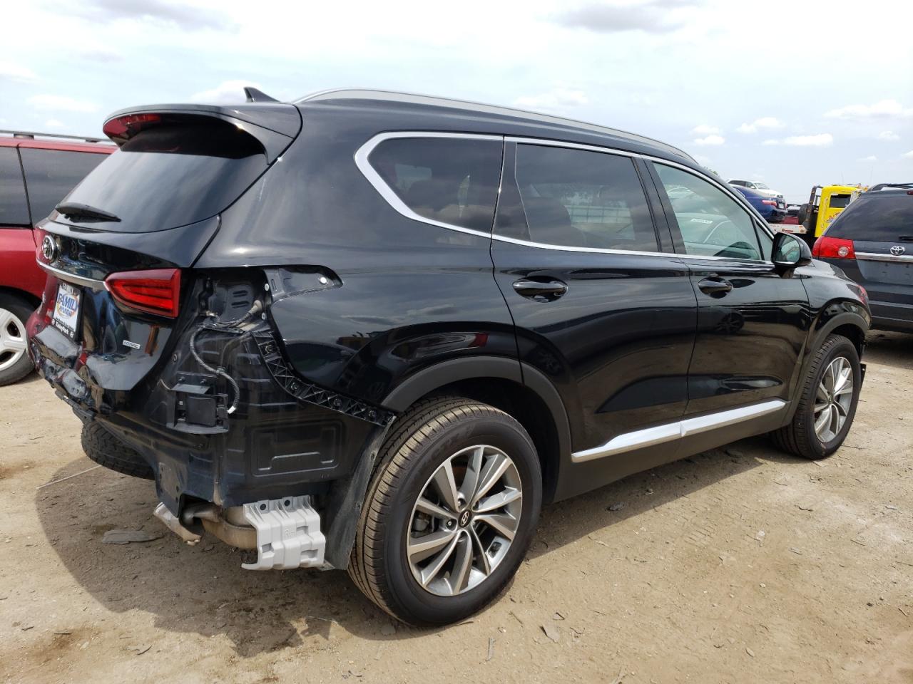 Image 3 of 2020 HYUNDAI SANTA FE SEL 2020 with VIN 5NMS3CAD4LH195124