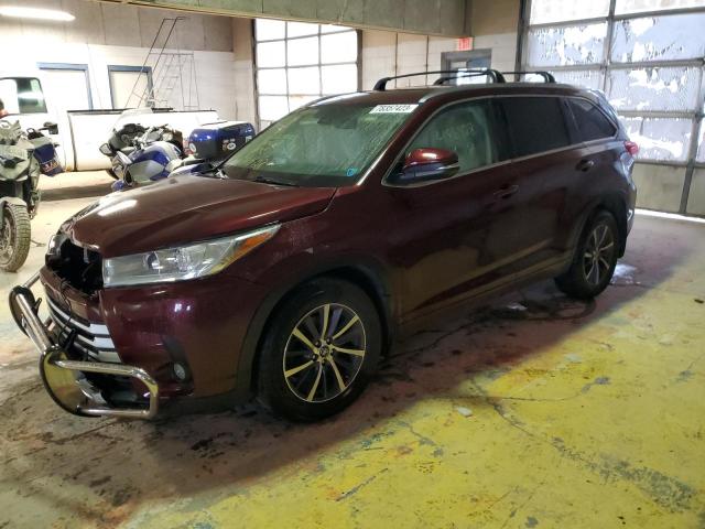 Image 1 of 2018 TOYOTA HIGHLANDER SE 2018 with VIN 5TDJZRFH5JS486928