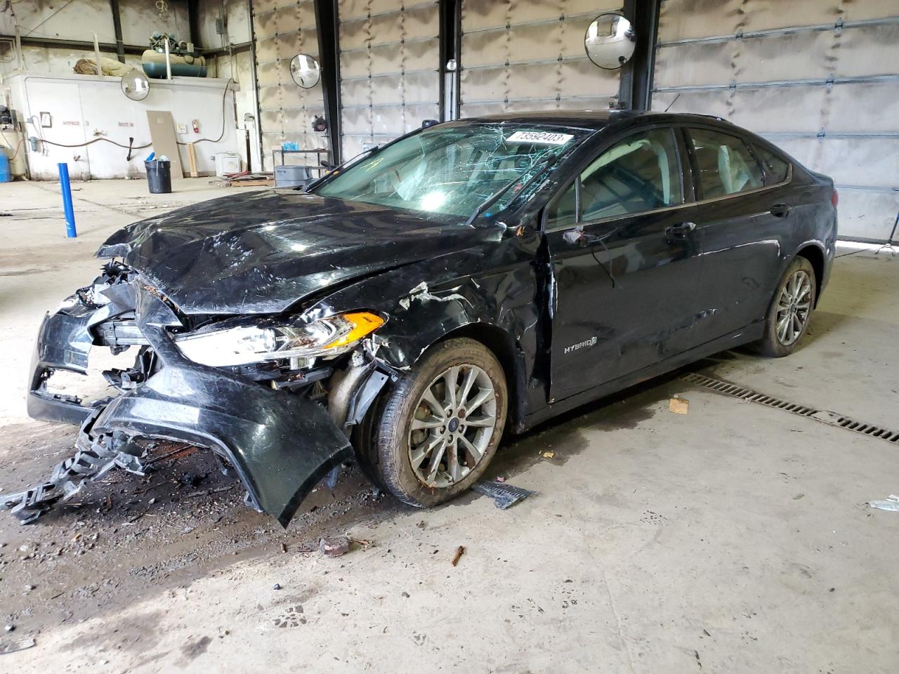 Изображение 1 2017 FORD FUSION SE HYBRID 2017 с VIN 3FA6P0LU0HR356907