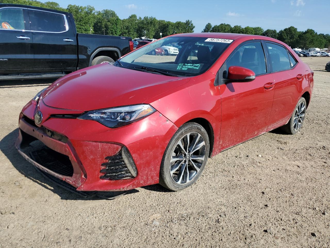 Изображение 1 Toyota Corolla L 2017 с VIN 5YFBURHE5HP629157