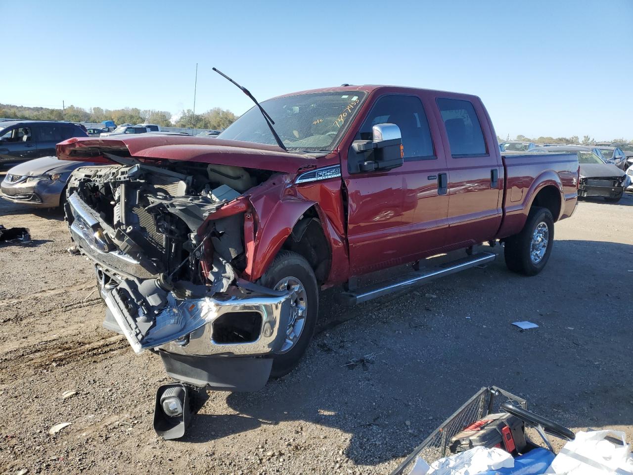 Image 1 of 2016 FORD F250 SUPER DUTY 2016 with VIN 1FT7W2B67GEC13308