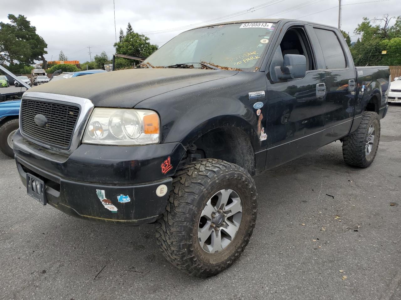 Изображение 1 2007 FORD F150 SUPERCREW 2007 с VIN 1FTRW12W57KC94961